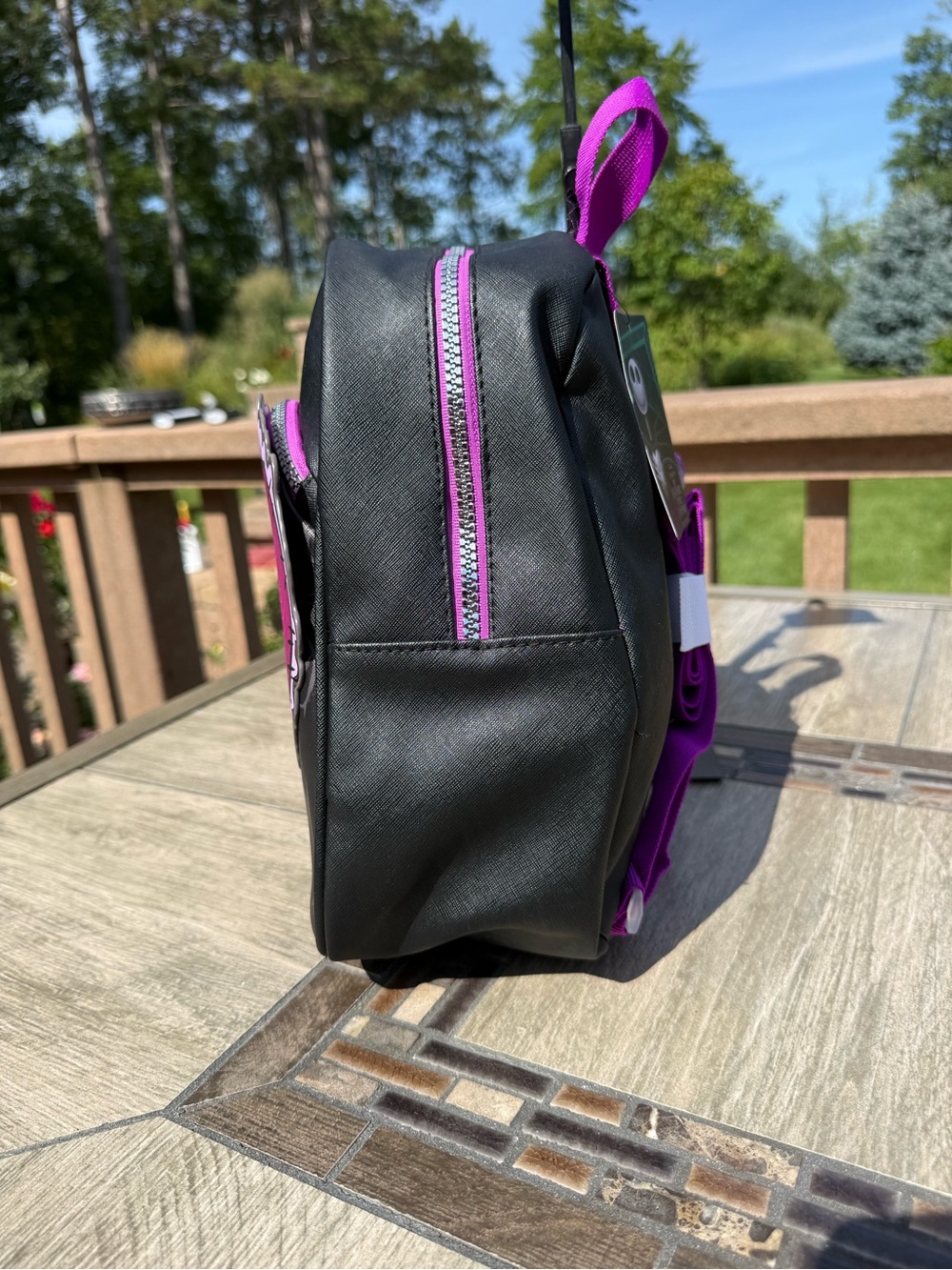 NWT Disney The Nightmare Before Christmas Jack & Sally Heart Mini Backpack - Picture 6 of 10